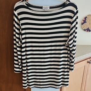 Vintage Jonden Stripe Boatneck Top